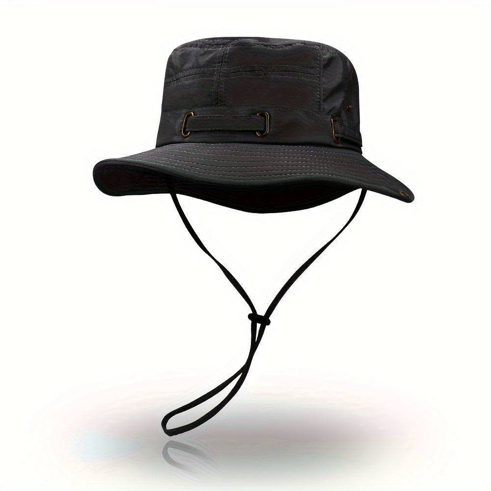 Men's Bucket Hat Summer Wide Brim Sun Hat For Outdoor Activities