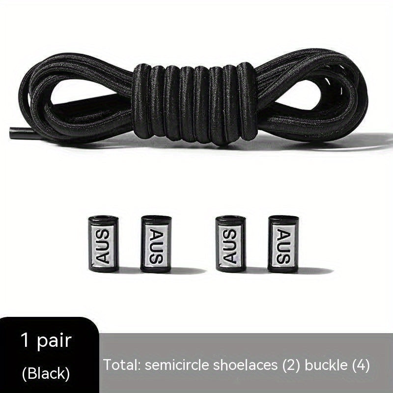 No Tie Shoelaces 39 4IN Elastic - Fits All Adults & Kids