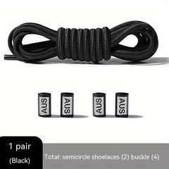 No Tie Shoelaces 39 4IN Elastic - Fits All Adults & Kids