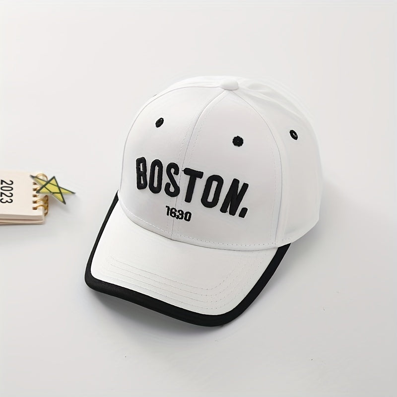 Kids' Sunshade Baseball Cap, Outdoor Patterned Breathable Hat