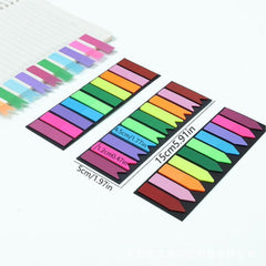 600Pcs Sticky Notes Tabs Page Markers Highlighter Strips for Binders Books