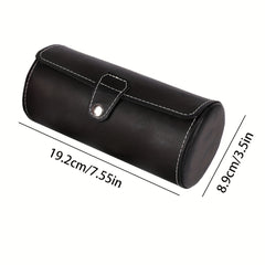 Portable Three-Cylinder Watch Bracelet Storage Box