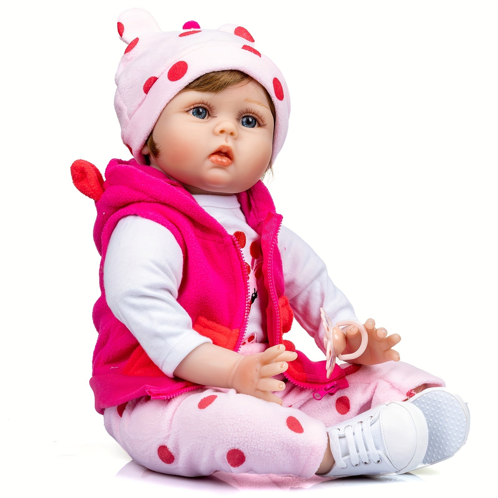 22inch Reborn Baby Doll With Clothes Playmate Kid Toy