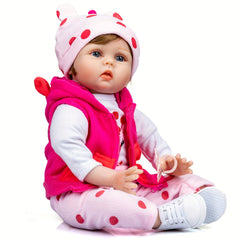 22inch Reborn Baby Doll With Clothes Playmate Kid Toy