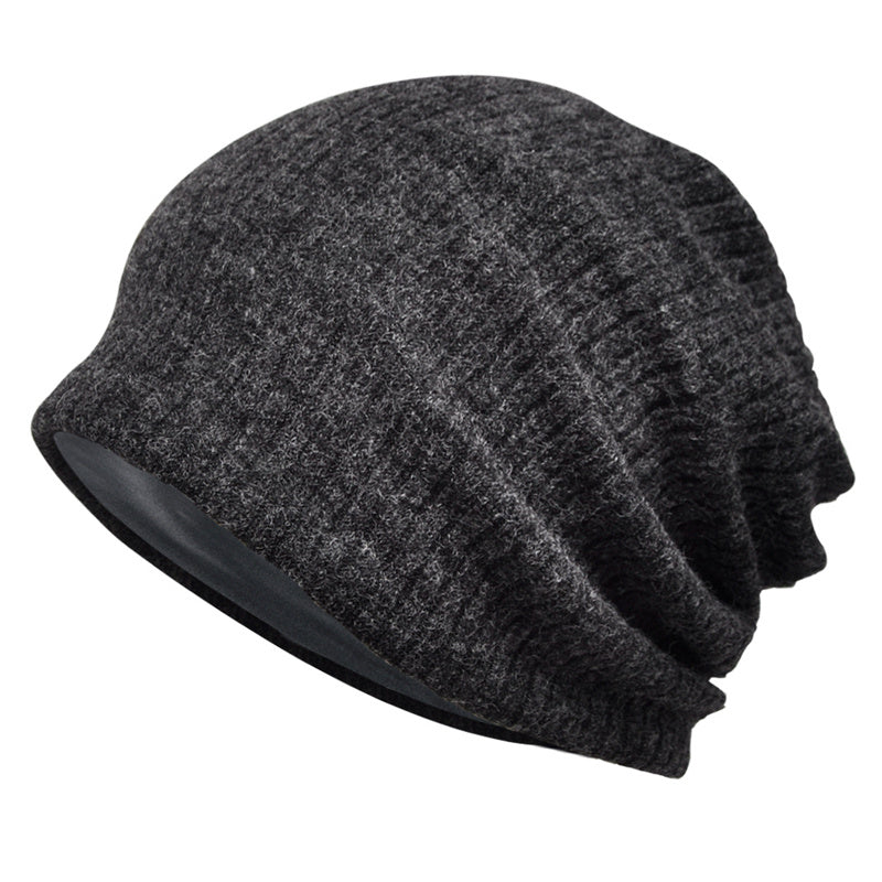 Velvet Lined Beanie Soft Warm Ski Cap Chemo Caps Cancer Headwear