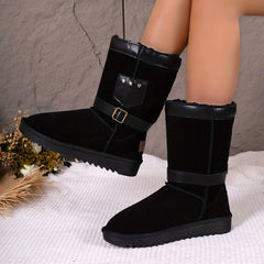 Women's Snow Boots Non Slip Warm Winter Hiking High Top Boots