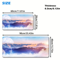 Fantasy Series Rubber Mouse Pad Non-slip Washable Desktop Mat