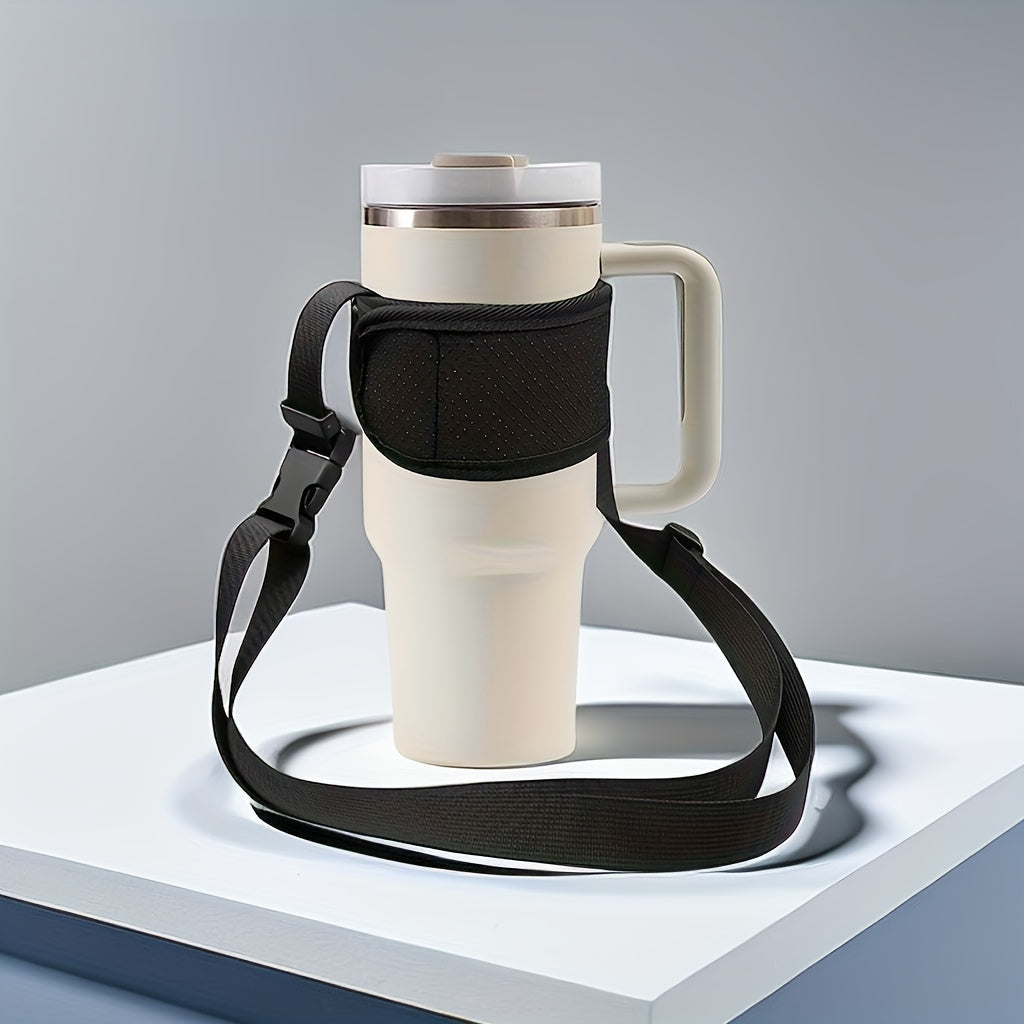 Adjustable Water Bottle Holder for 40-128oz Bottle with Non-slip Strap