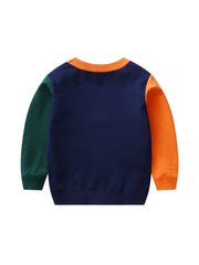 Boys Dinosaur Knitted Sweater