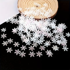 300pcs Snowflake Confetti Christmas Party Table Decorations