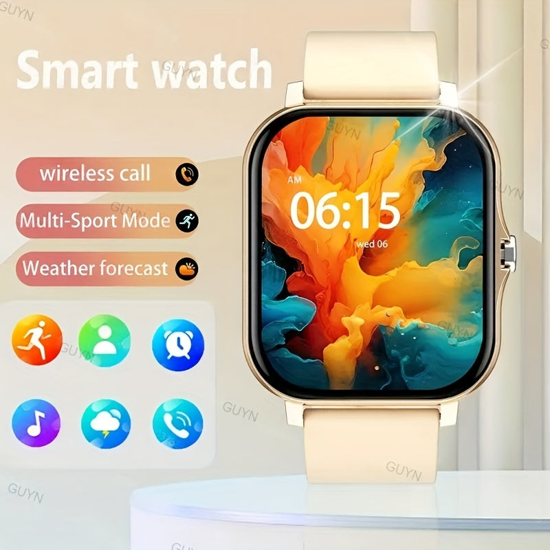 Sporty Smartwatch Wireless Calling Fitness Tracker