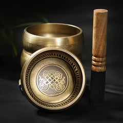 Nepal Handcrafted Singing Bowls Set for Mindfulness & Healing