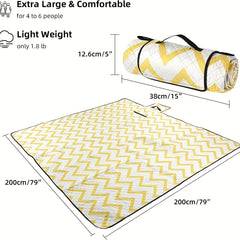 Waterproof Picnic Mat Non Slip 210D Oxford Cloth