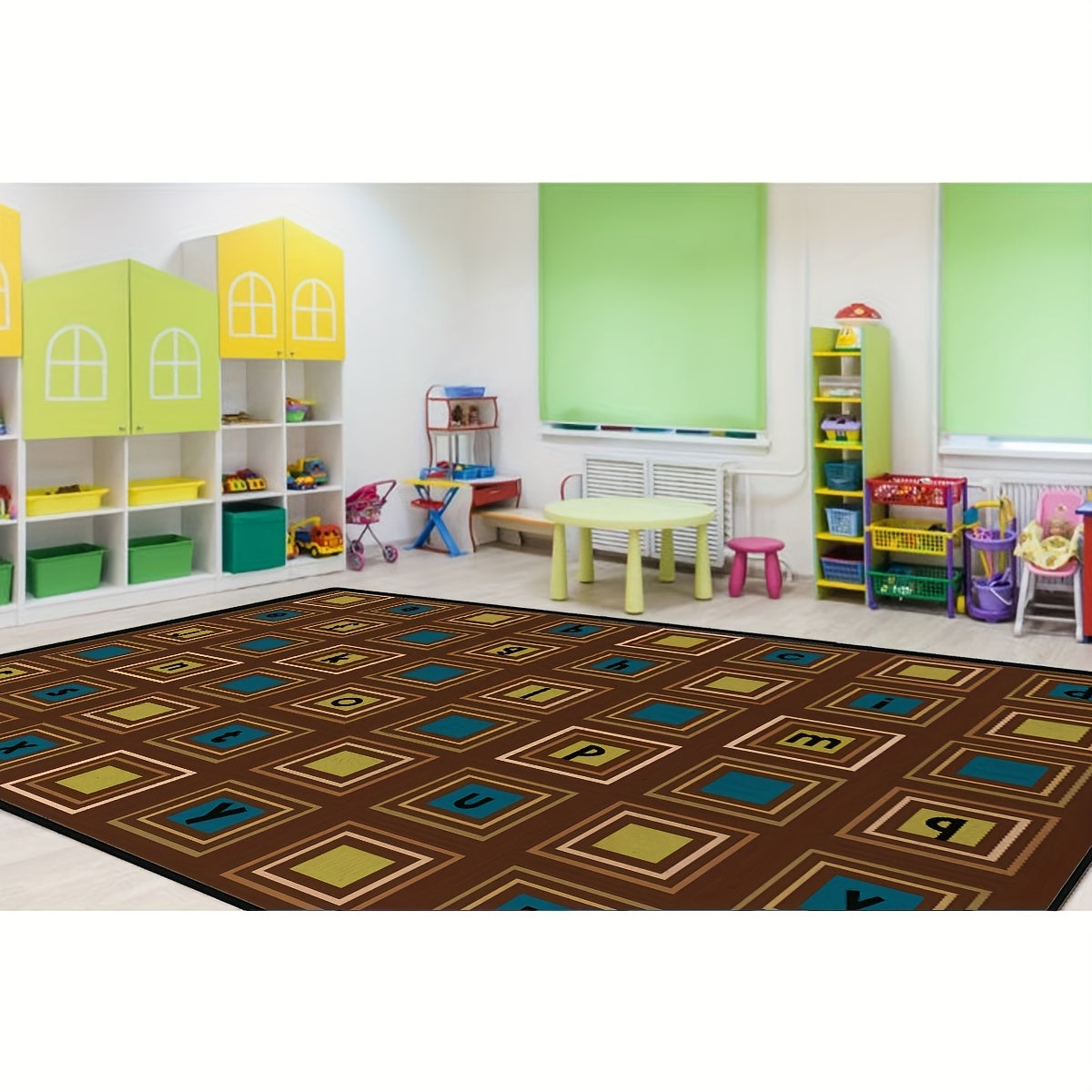 Alphabet Seating Carpet for Kids Room