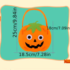 Halloween Pumpkin Candy Bag for Kids