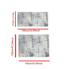 Floor Mat Fabric TPR Base Carpet Living Room Rug Home Decor