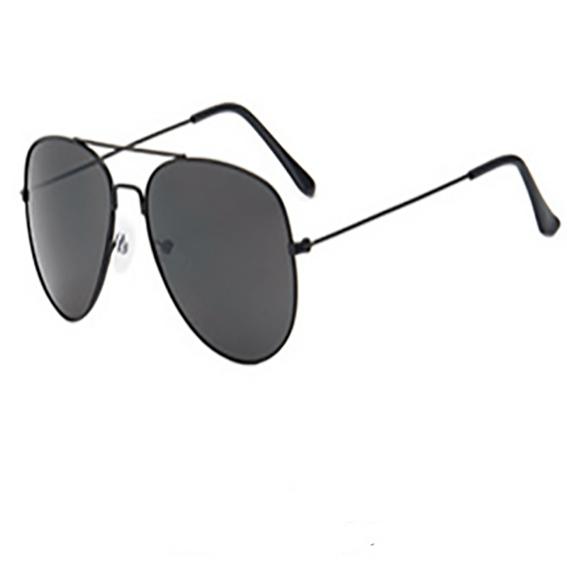 Men's Polarized Sunglasses Metal Frame Frog Mirror 3025 Glass Lens