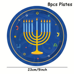 Hanukkah Party Tableware & Decoration Set