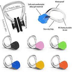Waterproof Swimming Nose Clip Kids Adults Comfortable Secure Fit Water Sports