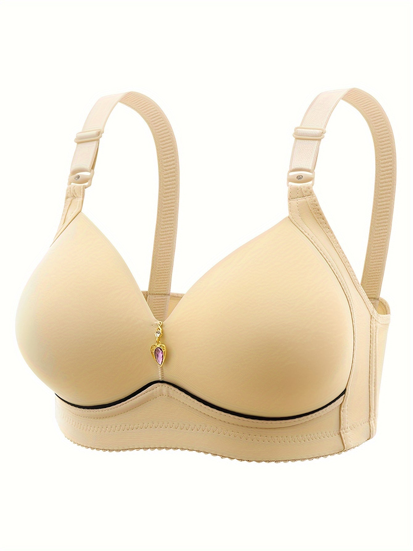 Comfy Push Up Bra for Women - Breathable Lingerie Underwear