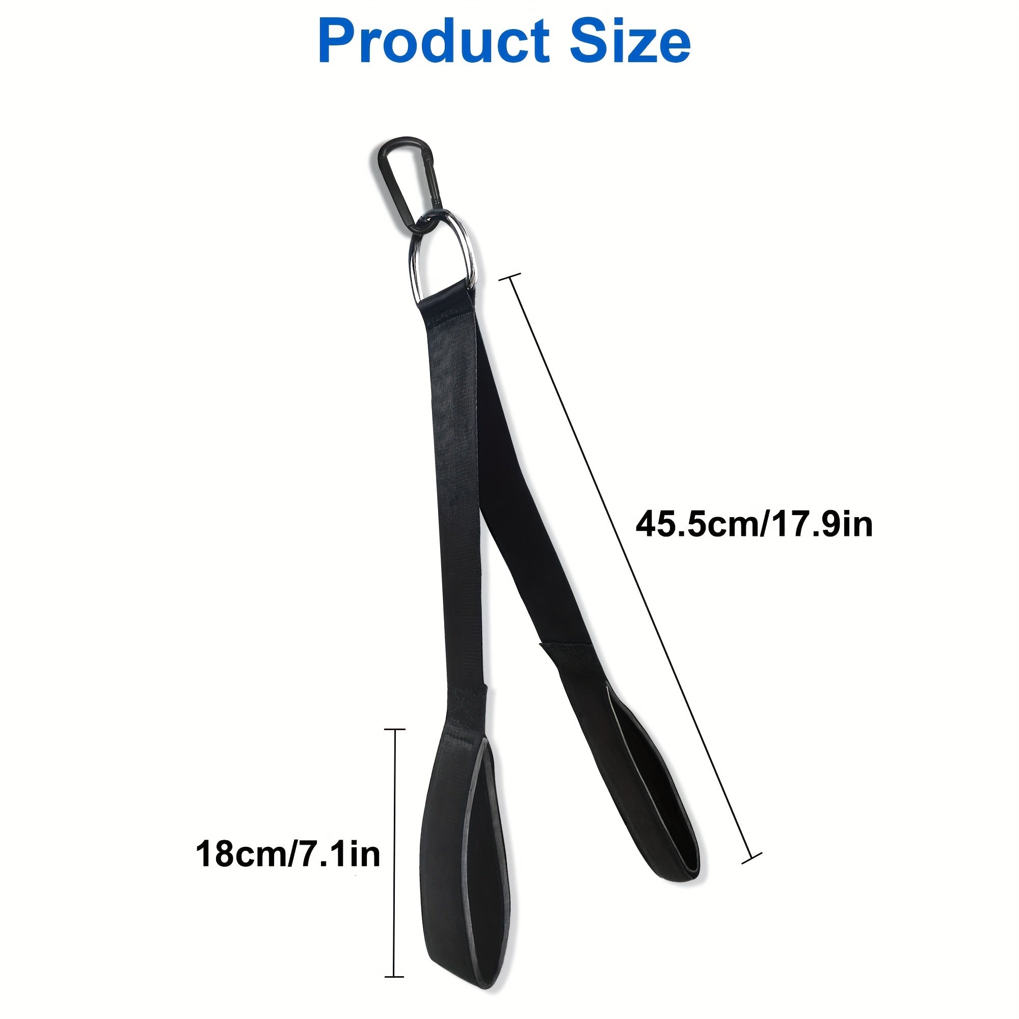 Tricep Training Rope With Cable Attachment Pull Down Rope
