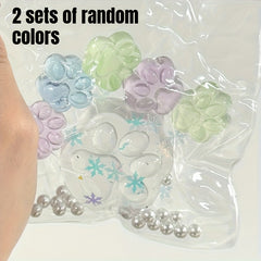 6pcs Glow in the Dark Cat Paw Stress Relief Toys Halloween Party Favors