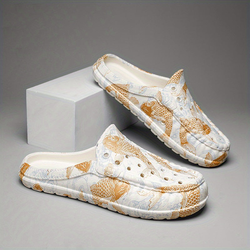 Men's Lightweight Slip On Closed Toe Slippers