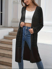Crochet Cover Up Shirt Long Sleeves V Neck Lace Hollow Out Swimwear