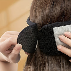 Bohemian Style Ear Muffs & Eye Mask Set for Outdoor Cycling