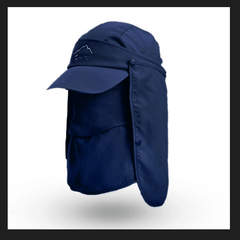 Men's Quick Dry Fishing Sunblock Hat