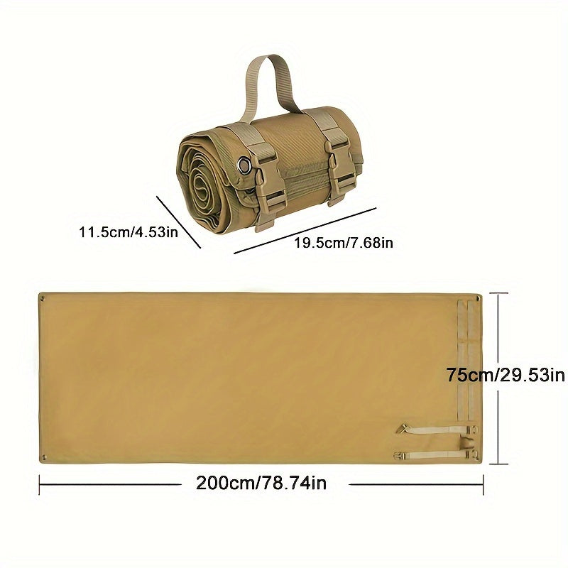 Non-slip Roll Up Pad for Camping and Training - Durable and Portable