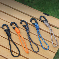 1pc Seven core Wrist Rope Lanyard Keychain Outdoor Camping Hiking Tool