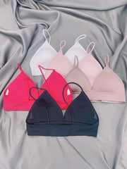 5pcs Lace Push Up Bra Sexy High Stretch Comfortable Bra Underwear