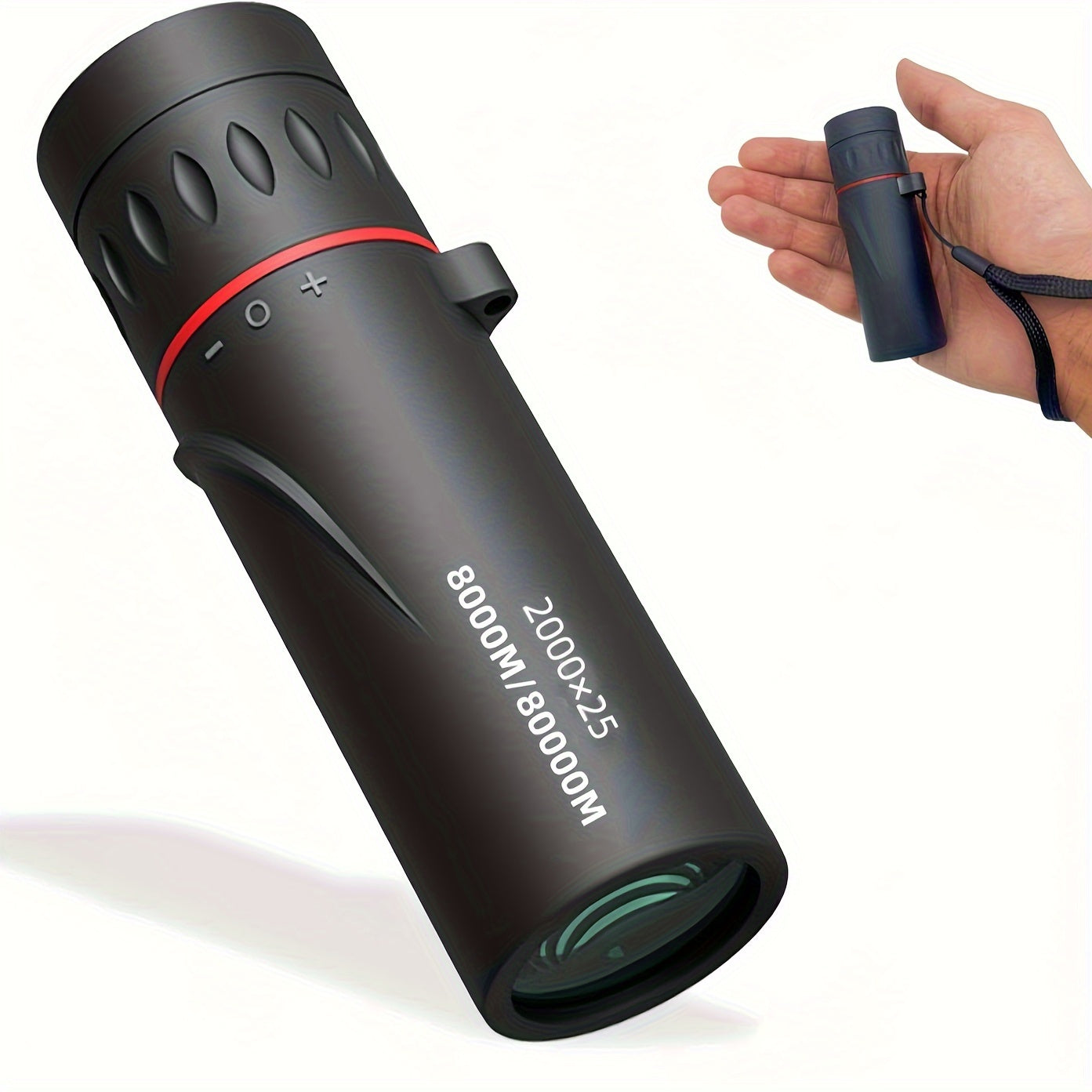High Power Monocular Telescope for Smartphone Photo