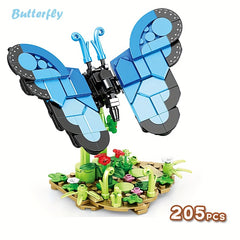 Insect World Puzzle Toy Set Home Decor Educational Building Blocks