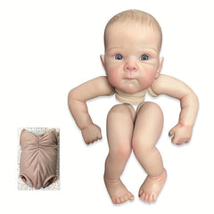 18 Inches Already Painted Reborn Doll Vinyl Baby Doll With Visible Veins