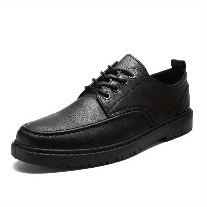 Men's Derby Shoes Lace up Front Dress Shoes For Men Business Formal Wedding