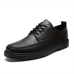 Men's Derby Shoes Lace up Front Dress Shoes For Men Business Formal Wedding