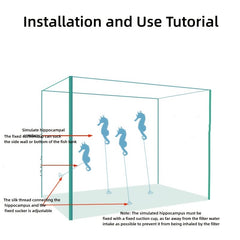 Seahorse Silicone Coral Decor Ornament