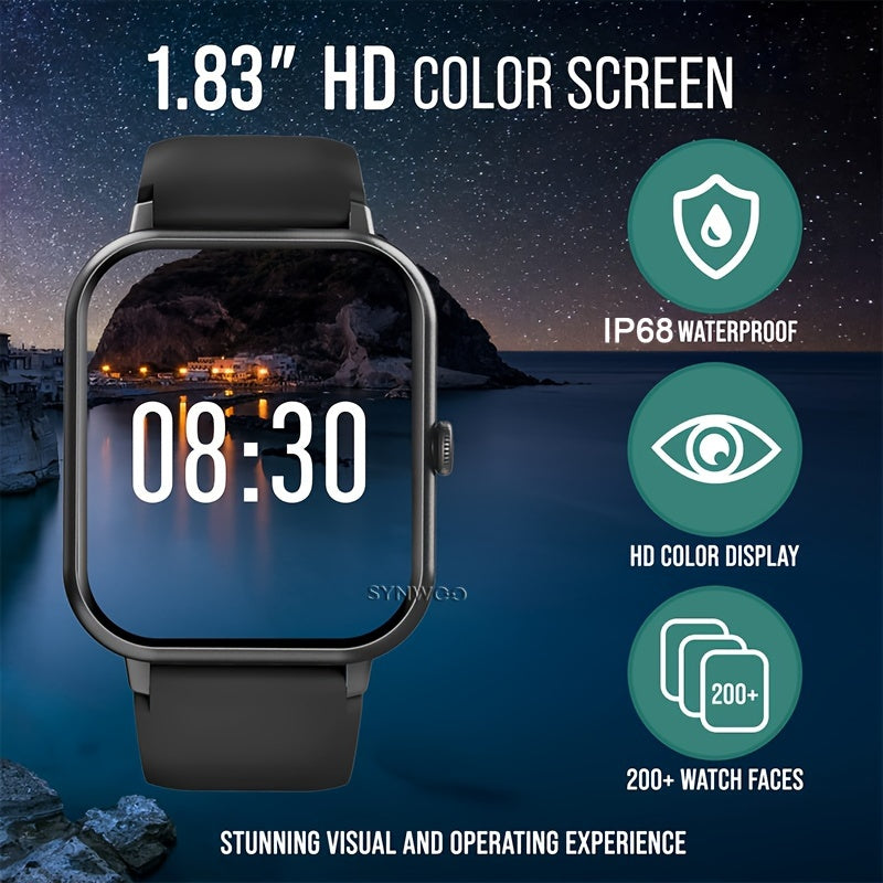 Advanced Touch Screen Sports Smart Watch with Wireless Call Answer