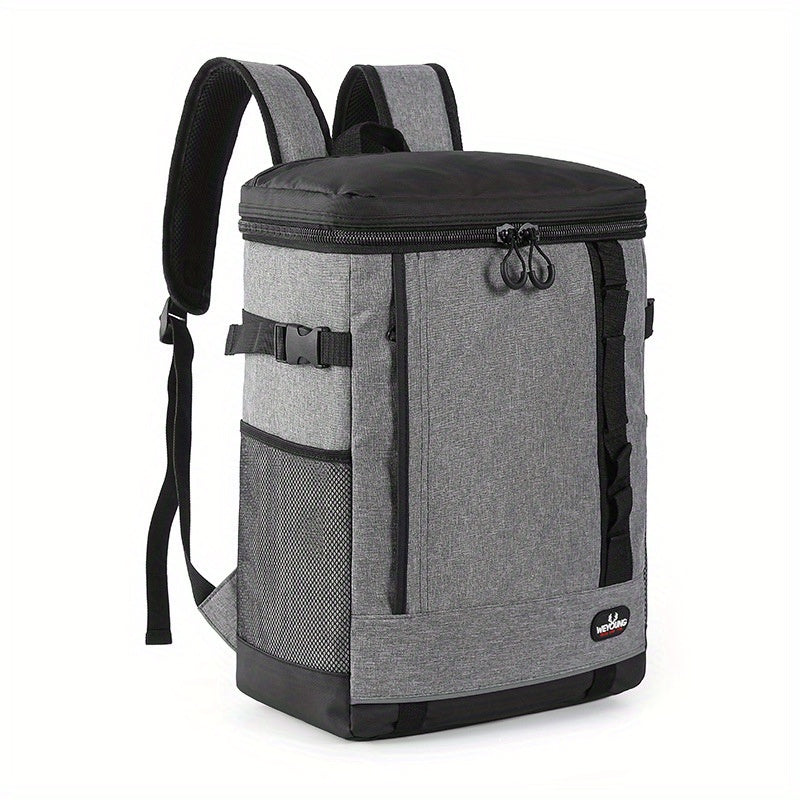 Large Capacity Red Wine Insulated Backpack for Outdoor Picnics