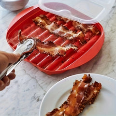 Microwave Bacon Maker Microwavable Bacon Grill Bacon Tray
