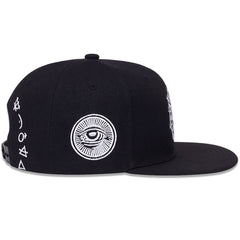 Men Eye Embroidered Hip Hop Baseball Cap