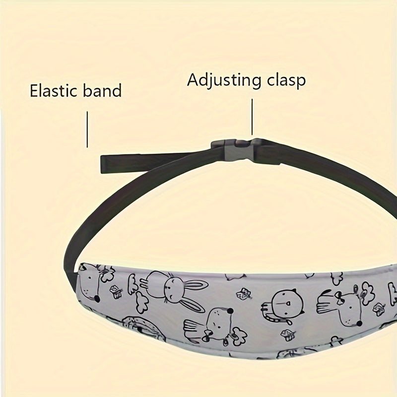 Car Seat Head Support Belt for Neck Relief & Sleep Aid