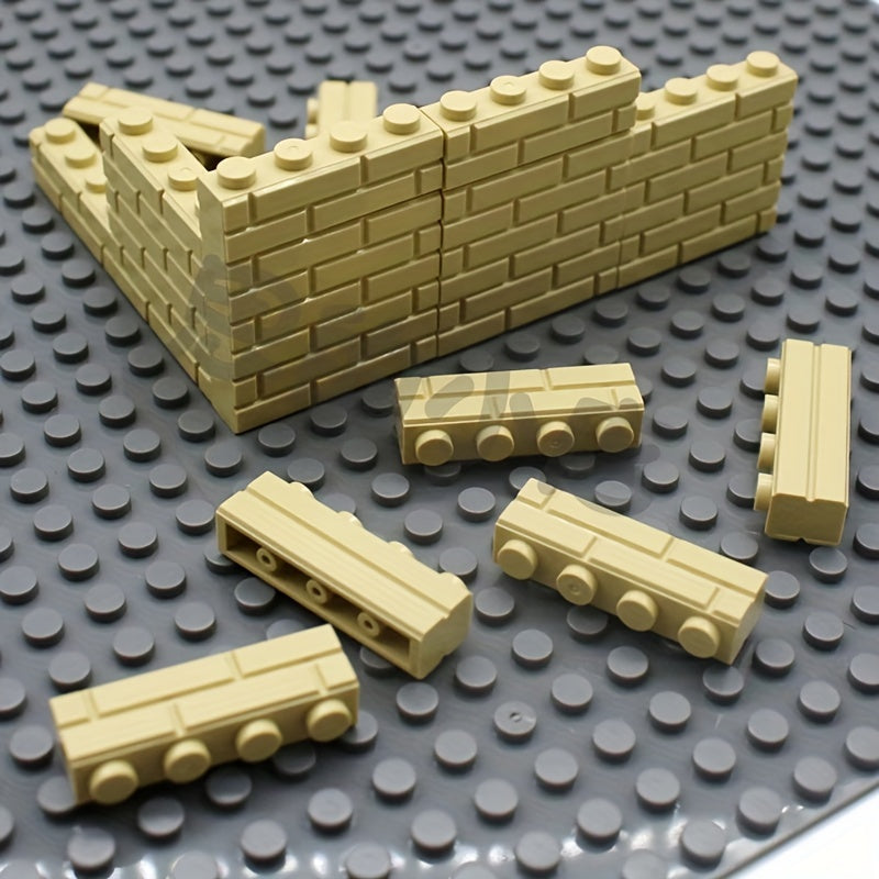 32pcs Straight Wall Bricks Building Blocks Toys Birthday Christmas
