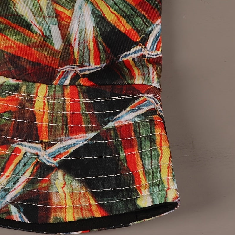 Colorful Ice Cone Reversible Bucket Hat