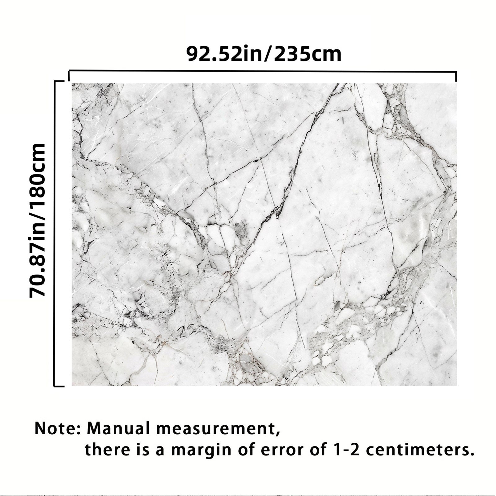 Marble Polyester Photography Floor Mat for Background - Ideal for Housewarming