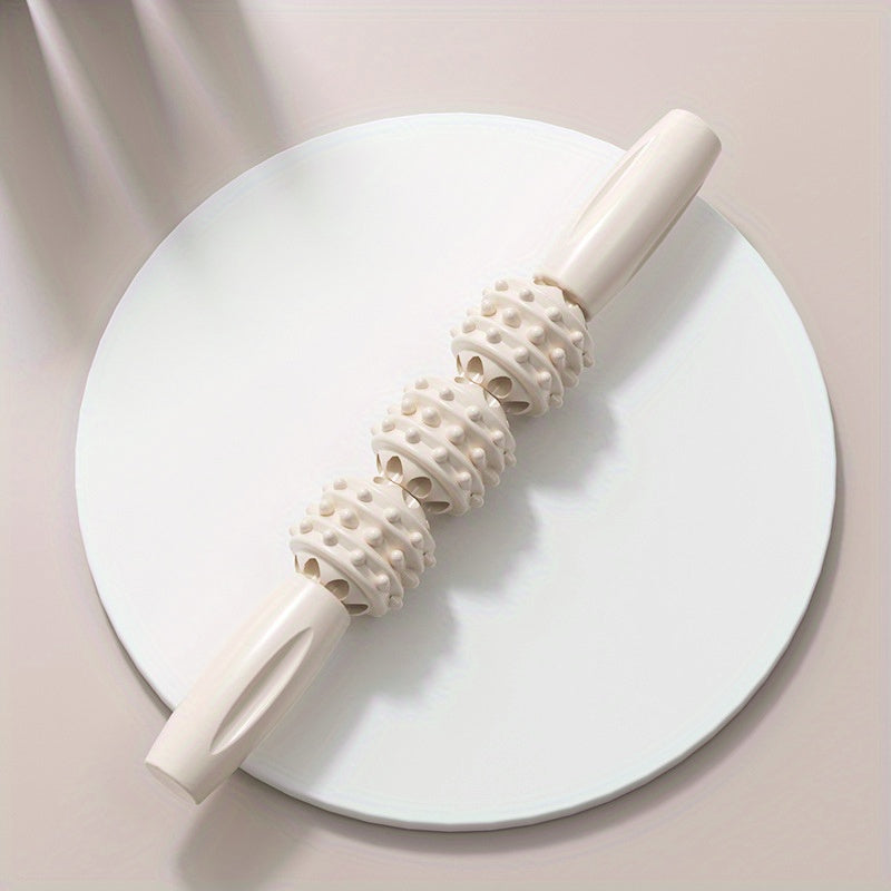 4 Wheel Yoga Muscle Massage Roller for Relaxation & Workout