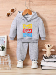 Toddler Baby Sweatshirt Set Long Sleeve Trousers