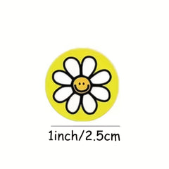 500pcs Cartoon Flower Reward Stickers for Journal Baking Party Labels